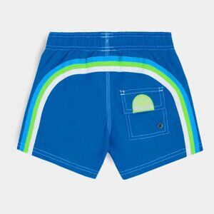 Sundek BOY’S SWIMSHORTS SHORT ELASTICATED WAIST ICONIC TAFFETA